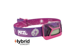 Čelovka PETZL Tikkid Hybrid Pink