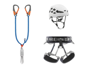 Feratový set PETZL Kit Via Ferrata Eashook 1