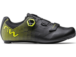 Tretry NORTHWAVE Storm Carbon 2 Black/Yellow Fluo