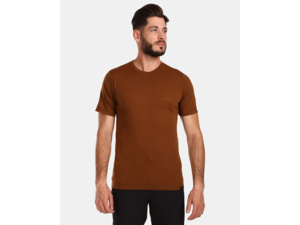 Tričko z Merino vlny KILPI Sloper Brown