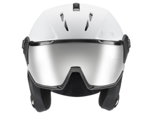 Přilba UVEX Instinct Visor White-black mat