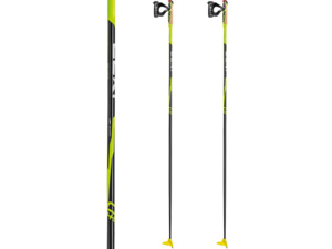 Běžecké hole LEKI CC 450 Neonyellow-Black-White