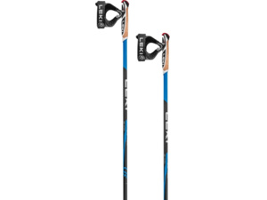 Běžecké hole LEKI CC 450 Brightblue-Black-White