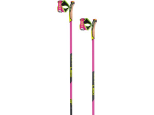 Běžecké hole LEKI PRC 750 Neonpink-Neonyellow-Black