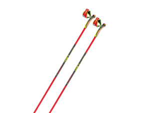 Běžecké hole LEKI HRC Marathon Bright Red-Neonyellow-Black