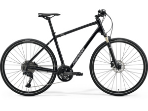 MERIDA Crossway 700 Glossy Black (Silver)