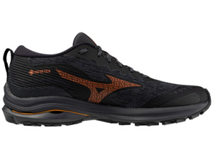 Běžecké boty MIZUNO Wave Rider GTX - Black/Nasturtium/Carrot Curl