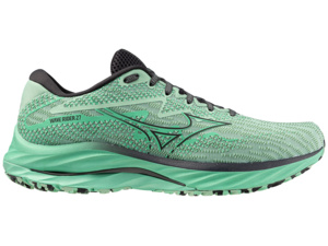 Běžecké boty MIZUNO Wave Rider 27 - Grayed Jade/Black Oyster/Jade Cream