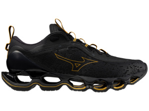 Běžecké boty MIZUNO Wave Prophecy 13 - Black/Gold/Metallic Gray