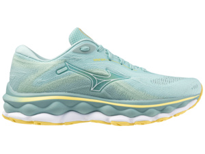 Dámské běžecké boty MIZUNO Wave Sky 7 - Eggshell Blue/White/Sunshine