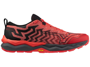 Běžecké boty MIZUNO Wave Daichi 8 - Cayenne/Black/High Risk Red