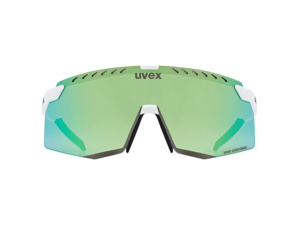 Brýle UVEX Pace Stage CV White Matt/Mirror Green