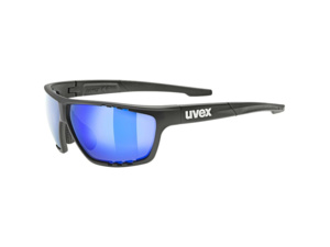 Brýle UVEX Sportstyle 706 Black Matt/Mirror Blue