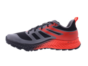 Běžecké boty INOV-8 Trailfly M (Wide) Black/Fiery Red/Dark Grey