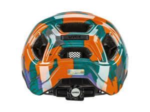 Dětská helma UVEX React JR. Papaya Camo