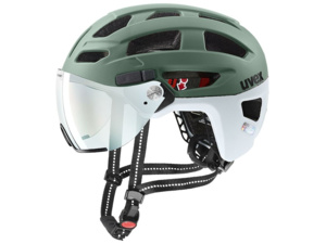 Helma UVEX Finale Visor V Moss Green-Cloud M