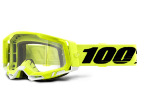 Brýle 100% Racecraft 2 Yellow/Clear Lens