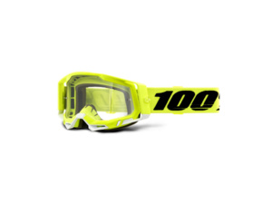 Brýle 100% Racecraft 2 Yellow/Clear Lens