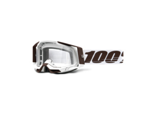 Brýle 100% Racecraft 2 Snowbird/Clear Lens