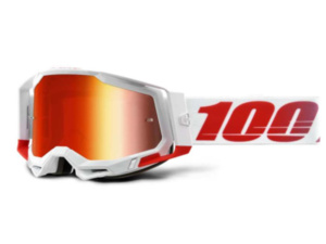 Brýle 100% Racecraft 2 St-Kith/Mirror Red Lens