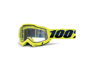 Brýle 100% Accuri 2 Enduro MTB - Fluo/Yellow/Clear Lens