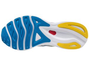 Běžecké boty MIZUNO Wave Sky 6 White / Cyber Yellow / Indigo Bunting