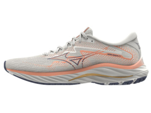 Běžecké boty MIZUNO Wave Rider 27 sWhite/NBlue/CoralReef