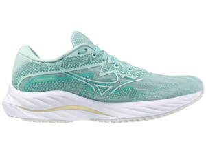 Dámské běžecké boty MIZUNO Wave Rider 27 - Eggshell Blue/White/Anise Flower