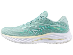 Dámské běžecké boty MIZUNO Wave Rider 27 - Eggshell Blue/White/Anise Flower