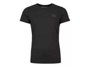 Dámské Tričko  ORTOVOX120 Cool Tec Mtn Stripe T-shirt Women's Black Raven