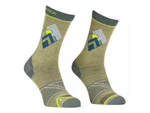 Ponožky ORTOVOXAlpine Light Compression Mid Socks Men's Wabisabi