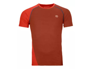 Tričko  ORTOVOX120 Cool Tec Fast Upward T-Shirt Men's Clay Orange