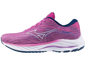 Dámské běžecké boty MIZUNO Wave Rider 27 - Rosebud/White/Navy Peony