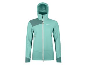 Dámská Bunda ORTOVOX Pala Hooded Jacket Women's Aquatic Ice