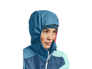 Dámská Bunda ORTOVOX Windbreaker Jacket Women's Petrol Blue