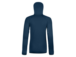 Dámská Mikina ORTOVOX Fleece Grid Hoody Women's Deep Ocean