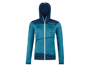 Dámská Mikina ORTOVOX Fleece Light Hoody Women's Mountain Blue