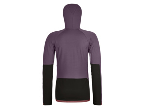 Dámská Mikina ORTOVOX Fleece Rib Hoody Women's Wild Berry