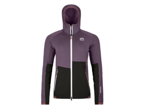 Dámská Mikina ORTOVOX Fleece Rib Hoody Women's Wild Berry