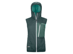 Dámská Vesta ORTOVOX Swisswool Piz Duan Vest Women's Dark Arctic Grey