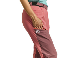 Dámské Kalhoty ORTOVOX Vajolet Pants Women's Wild Rose