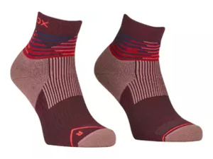 Dámské Ponožky ORTOVOX All Mountain Quarter Socks Women's Winetasting