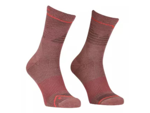 Dámské Ponožky ORTOVOX Alpine Pro Compression Mid Socks Women's Wild Rose