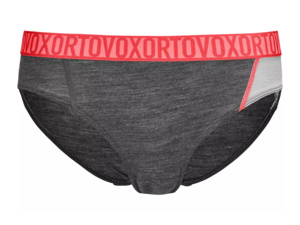 Dámské Spodní prádlo ORTOVOX 150 Essential Bikini Women's Dark Grey Blend