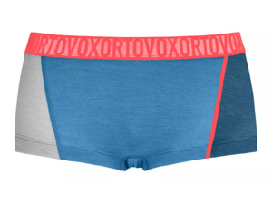 Dámské Spodní prádlo ORTOVOX 150 Essential Hot Pants Women's Heritage Blue