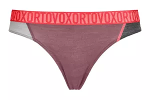 Dámské Spodní prádlo ORTOVOX 150 Essential Thong Women's Mountain Rose