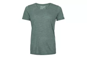 Dámské Tričko ORTOVOX 120 Cool Tec Clean T-shirt Women's Arctic Grey Blend