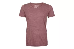 Dámské Tričko ORTOVOX 120 Cool Tec Clean T-shirt Women's Mountain Rose Blend
