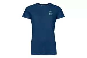 Dámské Tričko ORTOVOX 120 Cool Tec Mtn Duo T-shirt Women's Deep Ocean