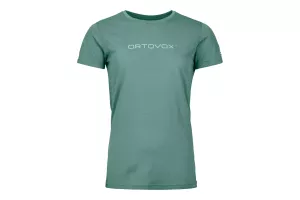 Dámské Tričko ORTOVOX 150 Cool Brand T-shirt Women's Arctic Grey
